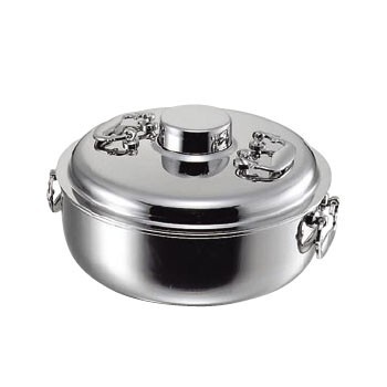 しゃぶしゃぶ鍋 電磁用 18-8(ステンレス) ES 24cm拍卖