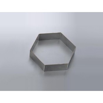 ケーキリング 六角型 アルゴン 18-8(ステンレス) 180×H40拍卖