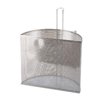 スープ取りザル 半丸型 パンチング 18-8(ステンレス) UK 48cm用拍卖