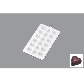 チョコレート流し型 No.1307 ハート18PC S ABS樹脂拍卖