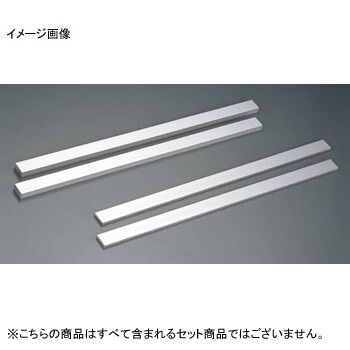 ケーキカットルーラー (2本1組) アルミ 製 25×600×12mm拍卖