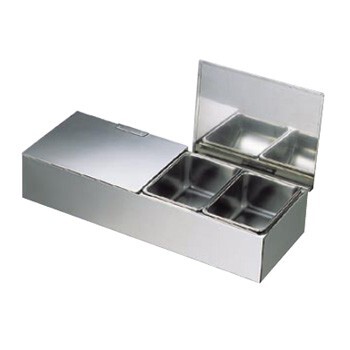 ヤクミ入 ダブルカバー式 18-8(ステンレス) 4ヶ入拍卖