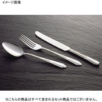 ベビースプーン (ラージティーS) 穴無 流線 18-0(ステンレス)拍卖