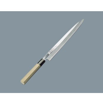 ふぐ引庖丁 鏡面仕上 兼松作 30cm拍卖