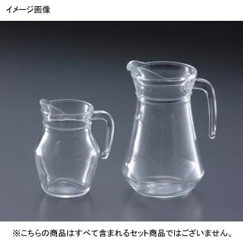 ピッチャー 36341 ガラス製 H146mm 0.5L (リットル)拍卖