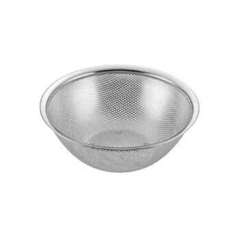 ボールザル 深型 パンチング 18-8(ステンレス) UK 21cm拍卖