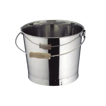 バケツ プレス 18-8(ステンレス) クローバー 15L (リットル)拍卖