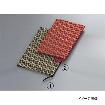 メニューブック 華-101 大 和風 緑 布地小花 えいむ拍卖