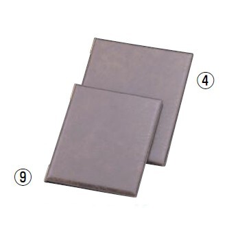 メニューブックLB-401大 レザータッチ ブラウン えいむ拍卖