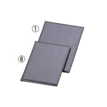 メニューブックLB-401大 レザータッチ ブラック えいむ拍卖