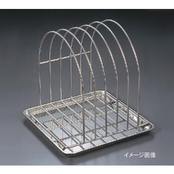 まな板立 ワイヤータイプ (トレイ無) 18-8(ステンレス)拍卖