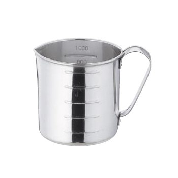 計量水マス 口付 18-8(ステンレス) クローバー 500cc拍卖