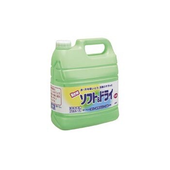 衣料柔軟剤 ソフト&ドライ ライオン 4L (リットル)拍卖