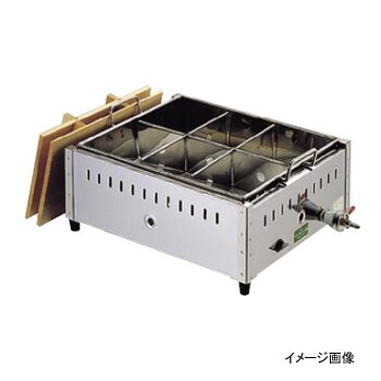 関東煮 (おでん鍋) 13A (都市ガス) 18-8(ステンレス) 尺2(36cm)拍卖