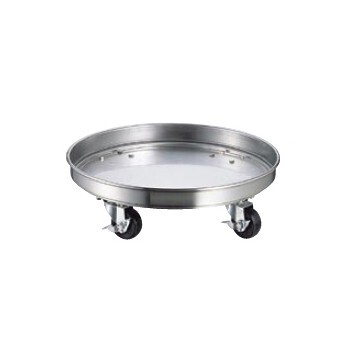 運搬用 台車 寸胴用 18-8(ステンレス) KM-33 33cm拍卖