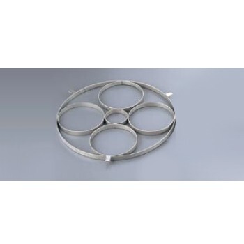 ゆで麺鍋用 リング丈 Aタイプ 18-8(ステンレス) φ145×4穴拍卖