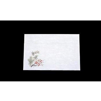 懐石まっと WS-7 尺三 松竹梅 抗菌 和紙 (100枚入)拍卖