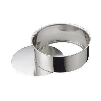 レアケーキ型 底取 総絞り 18-8(ステンレス) 21cm拍卖