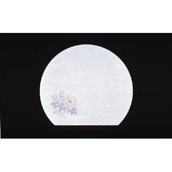 懐石まっと WH-15 尺三 半月ぼたん抗菌 和紙 (100枚入)拍卖