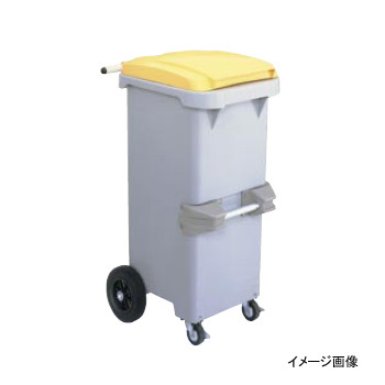 リサイクルカート #110 反転型 レッド PE製 セキスイ拍卖