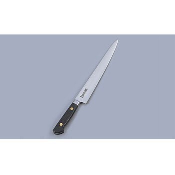 筋引 CT-5424 紫丹柄 ツバ付 正本 24cm拍卖