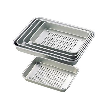 水切バット N型 アルマイト 23号 290×220×33拍卖