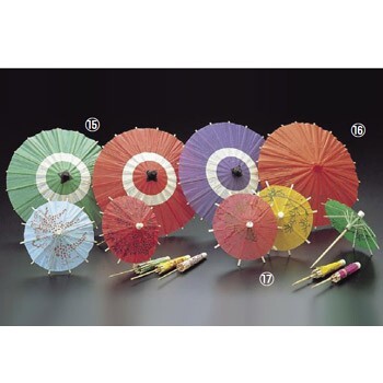 飾り番傘 B 蛇ノ目傘 朱 (64131) (100ヶ入)拍卖