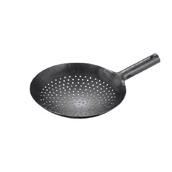 中華鍋 穴明 片手 打出 鉄製 山田 ( 山田工業所 ) 30cm拍卖