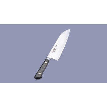 三徳庖丁 ツバ付 スウェーデン鋼 ミソノ (No.181) 18cm拍卖