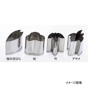 抜型 E 手造り 業務用 桜の花びら 春 18-8(ステンレス)拍卖