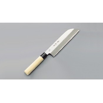 薄刃庖丁 鎌型 特撰 兼松作 18cm拍卖