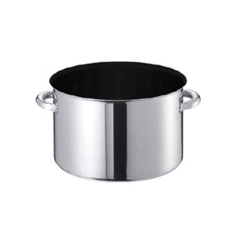 半寸胴鍋 蓋無 モリブデンジ2プラス (目盛付) ノンスティック 42cm拍卖