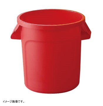 トラスト ラウンドコンテナ 1015 208L (蓋無し) レッド拍卖