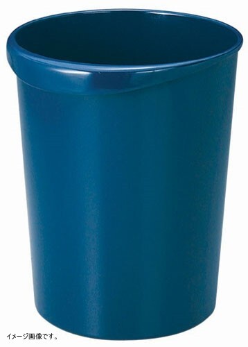 リス 『ゴミ箱』 WORK&WORK くず入れ 丸型 12L ダークブルー拍卖