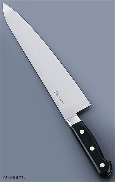 堺菊守 日本鋼 口金付 牛刀 330mm N-033拍卖