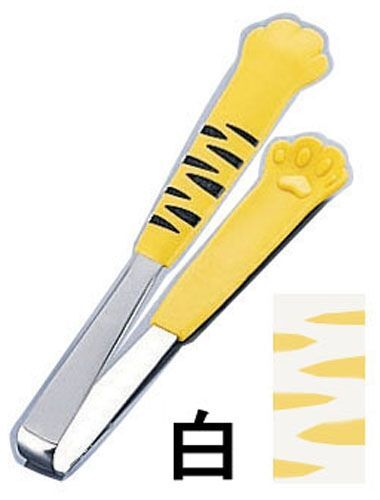 18-0 卓上トング きゃっちだにゃん とら 白 (BTVD601)拍卖