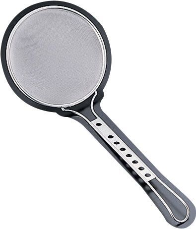 ステンレス スリースノー丸カス揚 12cm 細目(40メッシュ) (AKS3402)拍卖