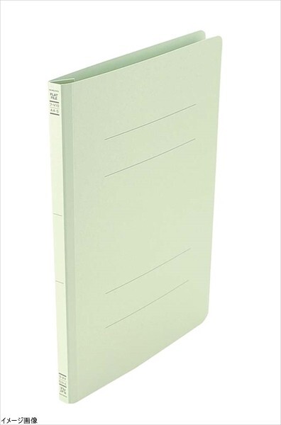 コクヨ フラットファイル 紙表紙 樹脂製とじ具 2穴 B6 150枚収容 緑 フ-V13G拍卖