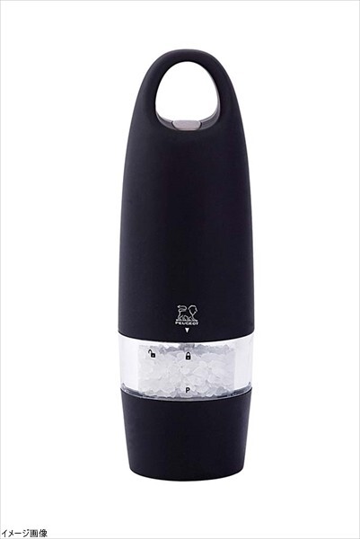 プジョー 電動ソルトミル ゼスト ブラック 18cm 25939拍卖