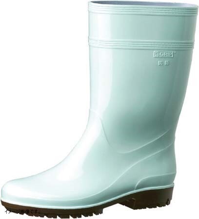 ミドリ安全 ハイグリップ長靴 22cm グリーン HG2000N拍卖