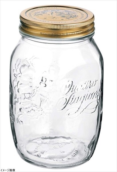 Bormioli Rocco (ボルミオリ・ロッコ) Quatro stagioni メタルキャップジャー 1000ml拍卖