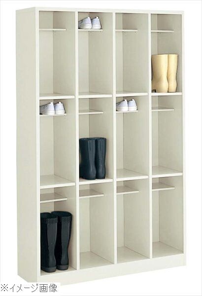 スクールロッカー(シューズボックス)SX-N43TF1 4列3段(中棚付)拍卖