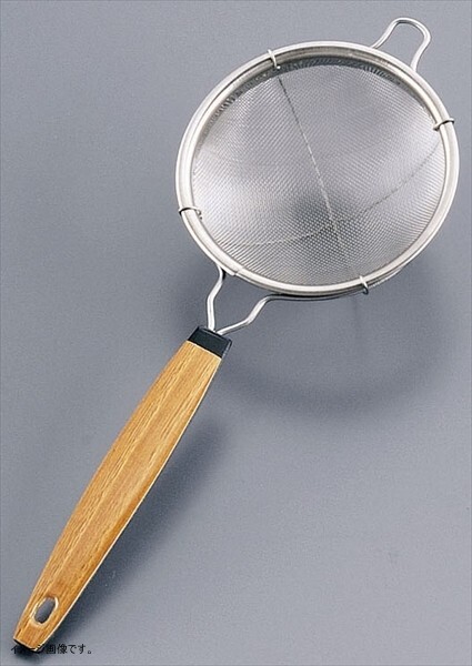 ビクトリー 18-8 PC柄 木目 茶漉 大 シングル φ83拍卖