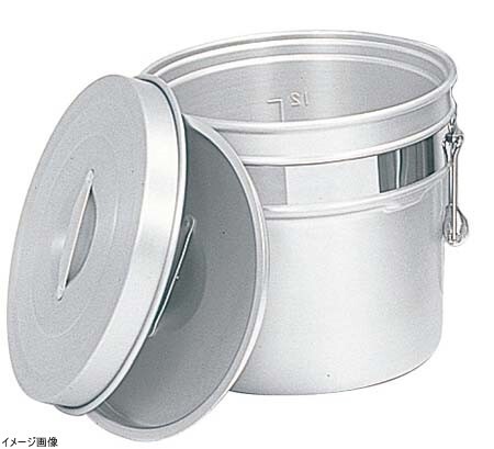 アルマイト 段付二重食缶 12L φ320×H273 248-R拍卖