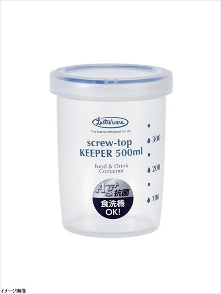 岩崎 保存容器 スクリュートップキーパー 500深型 抗菌 B-2274KN拍卖