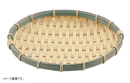 PP竹 丸型 浅ざる 24型 RT-240-BB 6879an拍卖