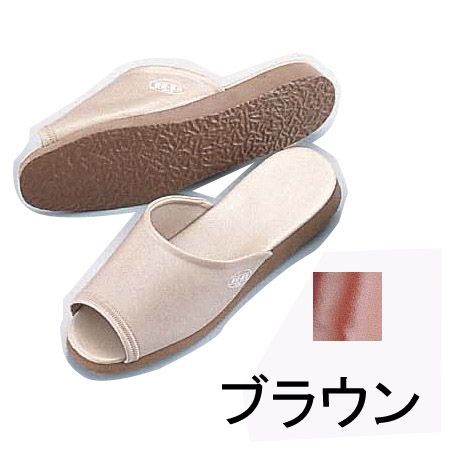 抗菌前あきDXスリッパSSK-5243 L ブラウン (VSL2402)拍卖