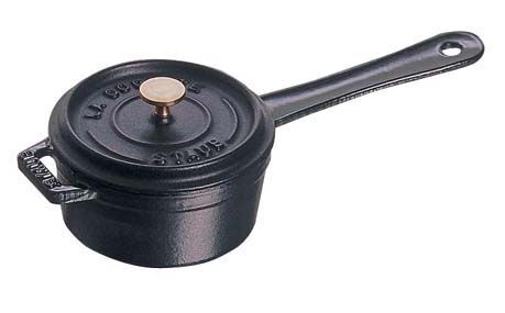 ストウブ スモール ソースパン 10cm ブラック(黒) 40509-537 ストウブ(staub)拍卖