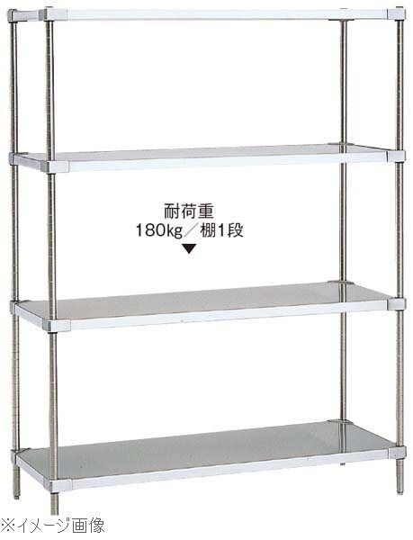 18-8(ステンレス) ソリッドエレクターシェルフ 4段 PS2200×LSS1220S拍卖