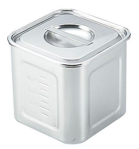 SAモリブデン深型角キッチンポット 目盛付 13.5cm (AKK05013)拍卖